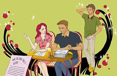 《仙剑7》《明末》女主合照艺术图 月清疏和无常依偎